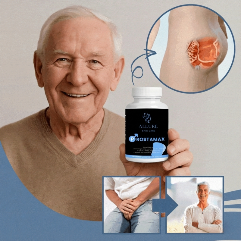 بروستاماكس - كبسولات طبيعية لراحة ودعم البروستات